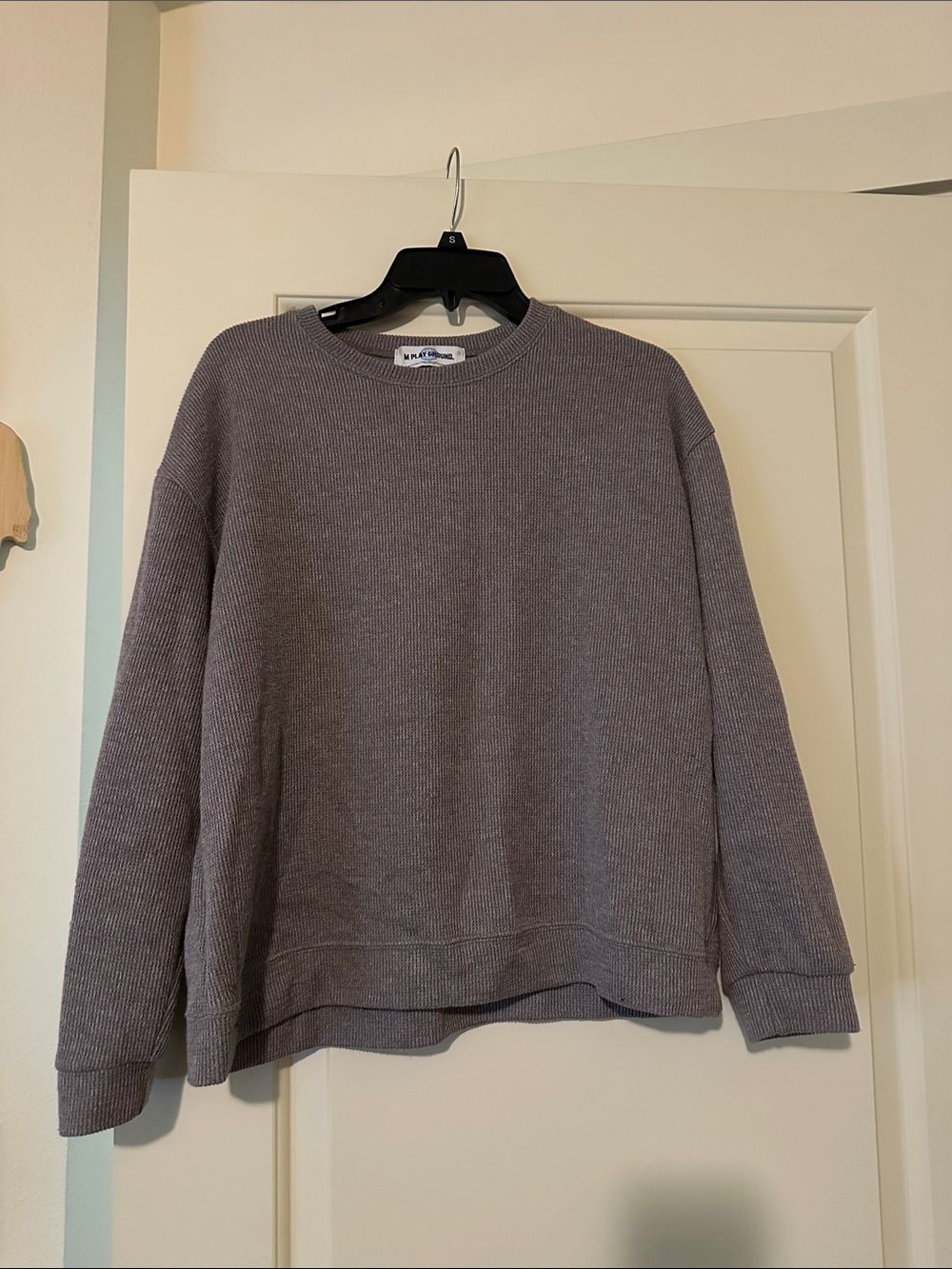 Men's Crewneck Sweatshirt in Heather Taupe by A.P.C.